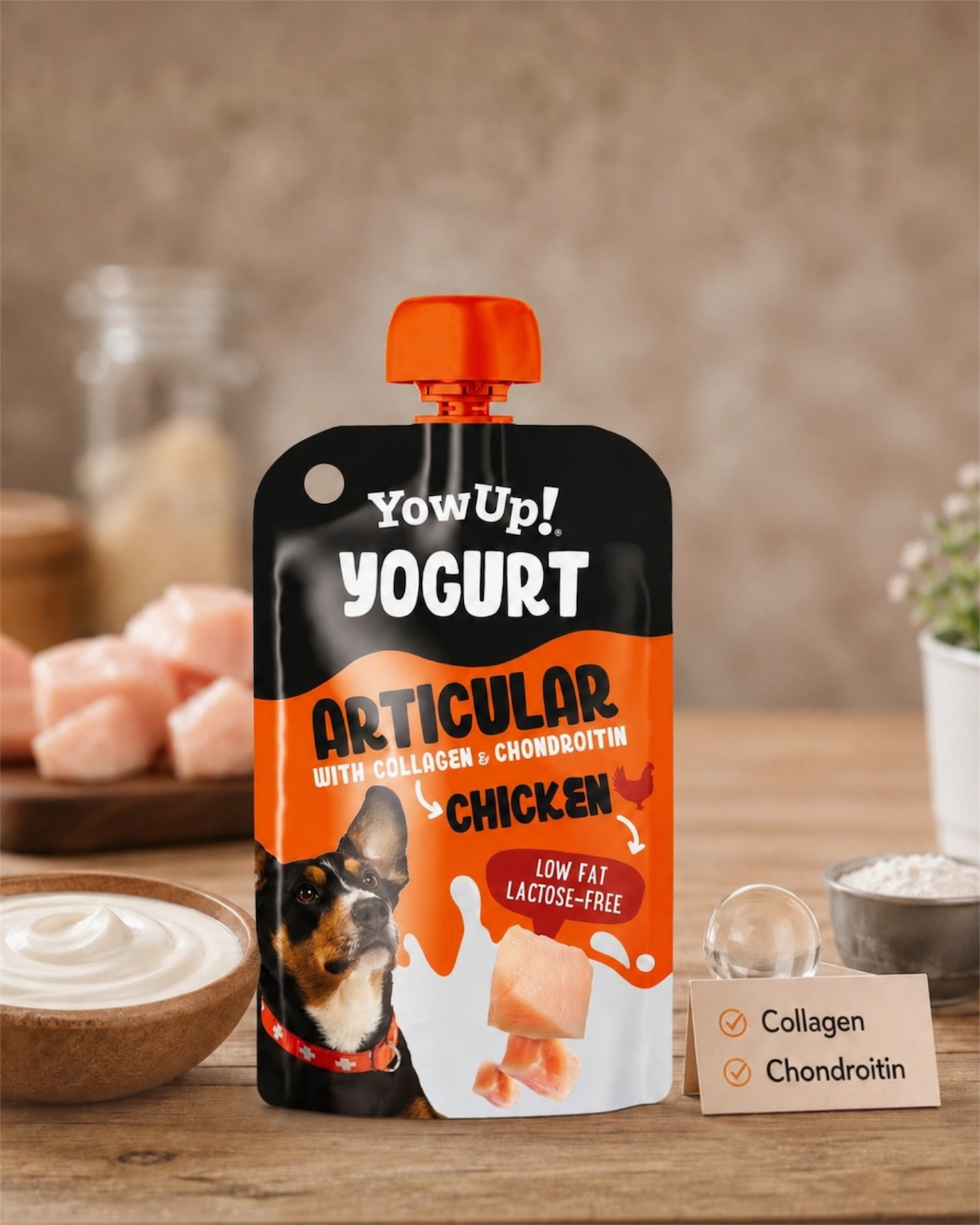 YowUp ! Yaourt naturel pour chiens Fit & Vital