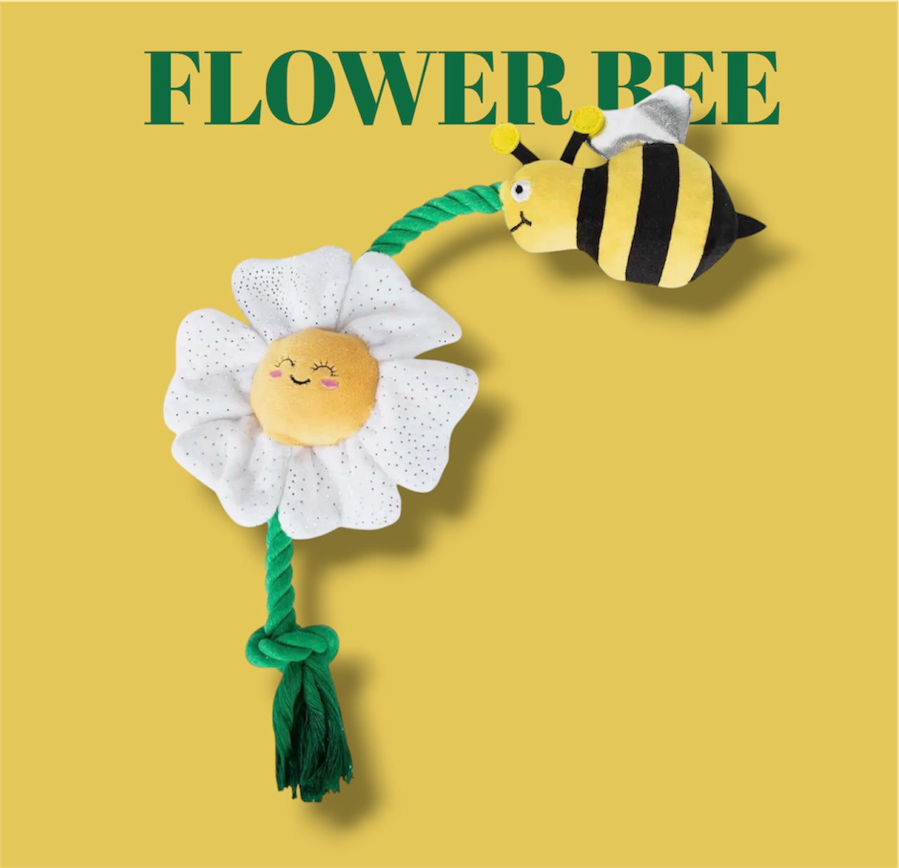 Jouet chien FlowerBee 🐝