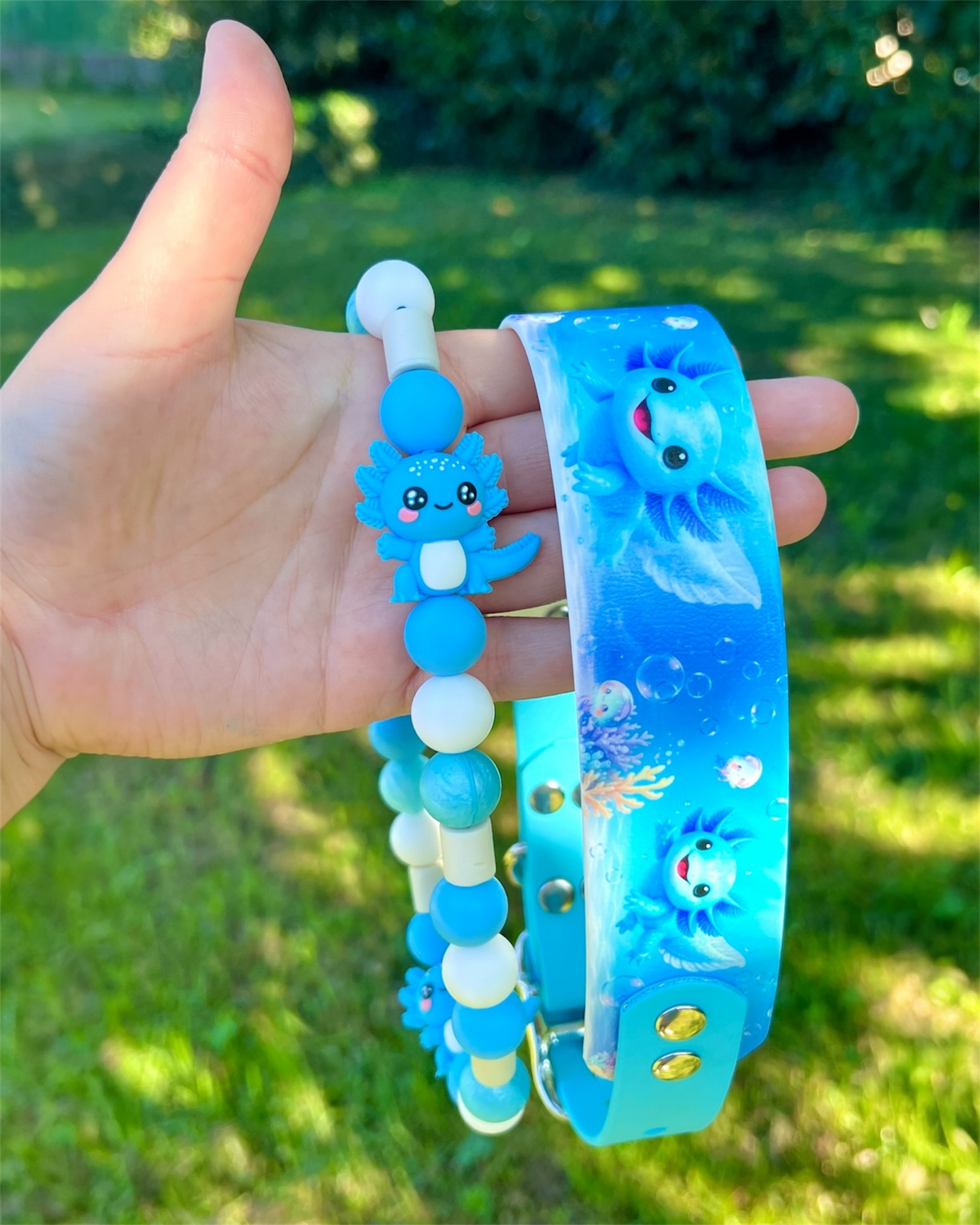 Collier anti tiques chiens/chat Axolotls