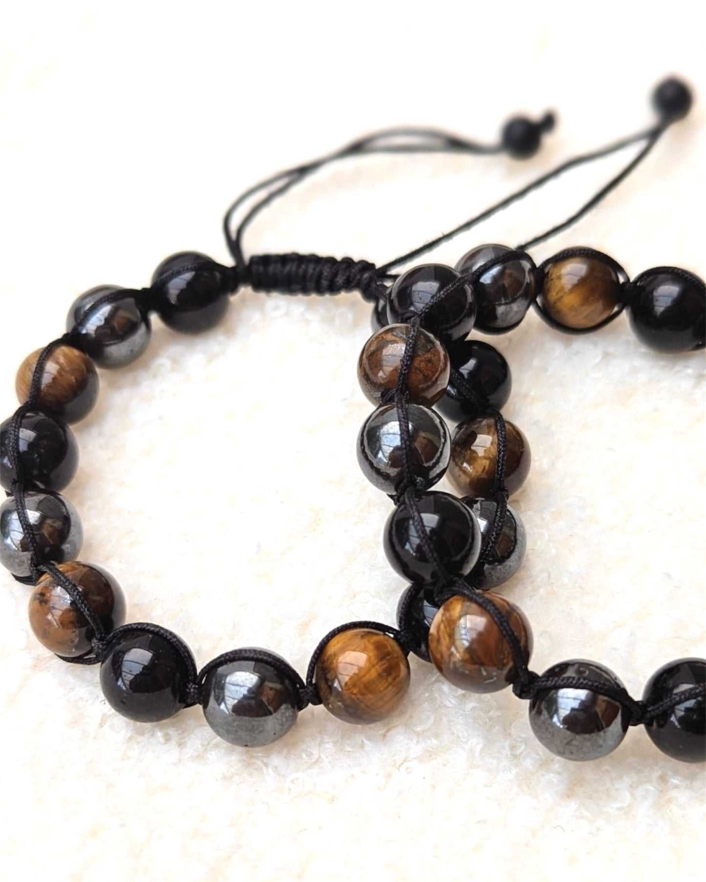 Bracelets pierres naturelles ajustable