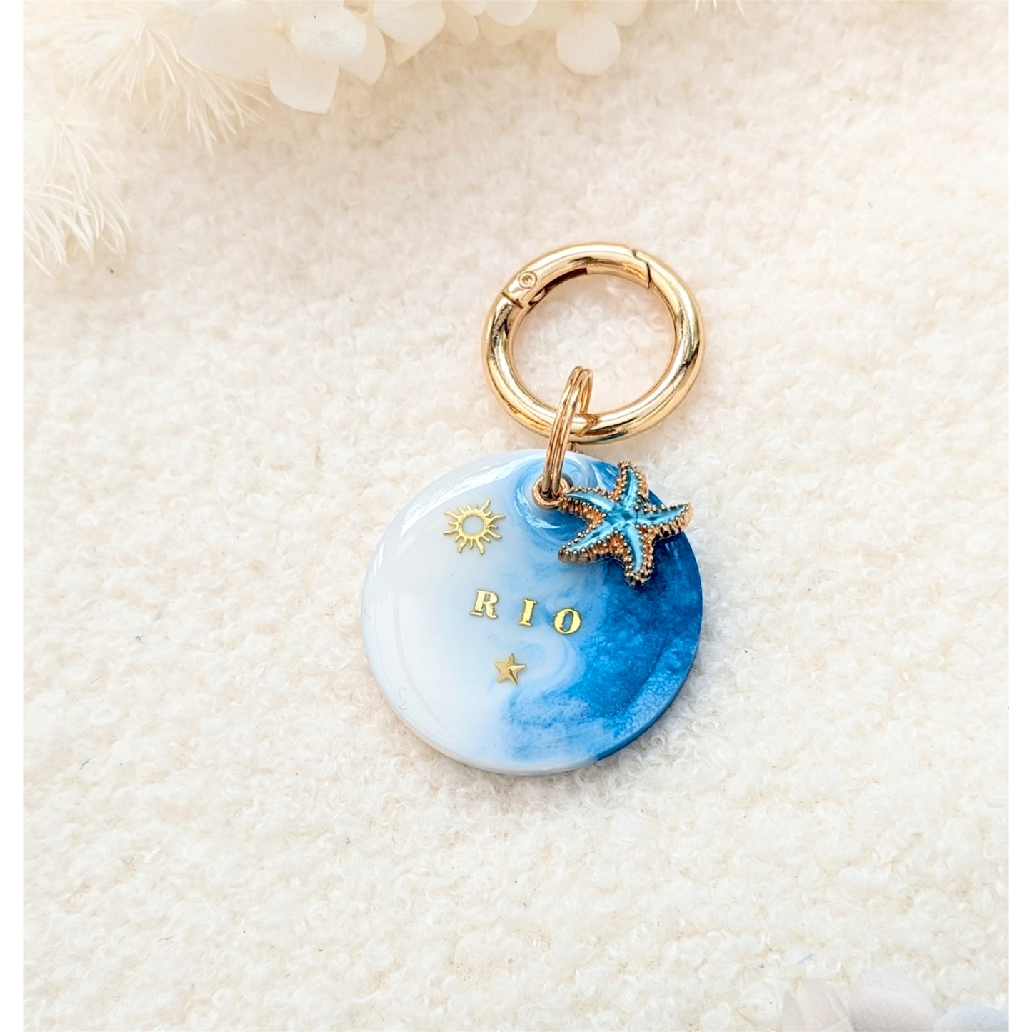 Médaille classique Blue