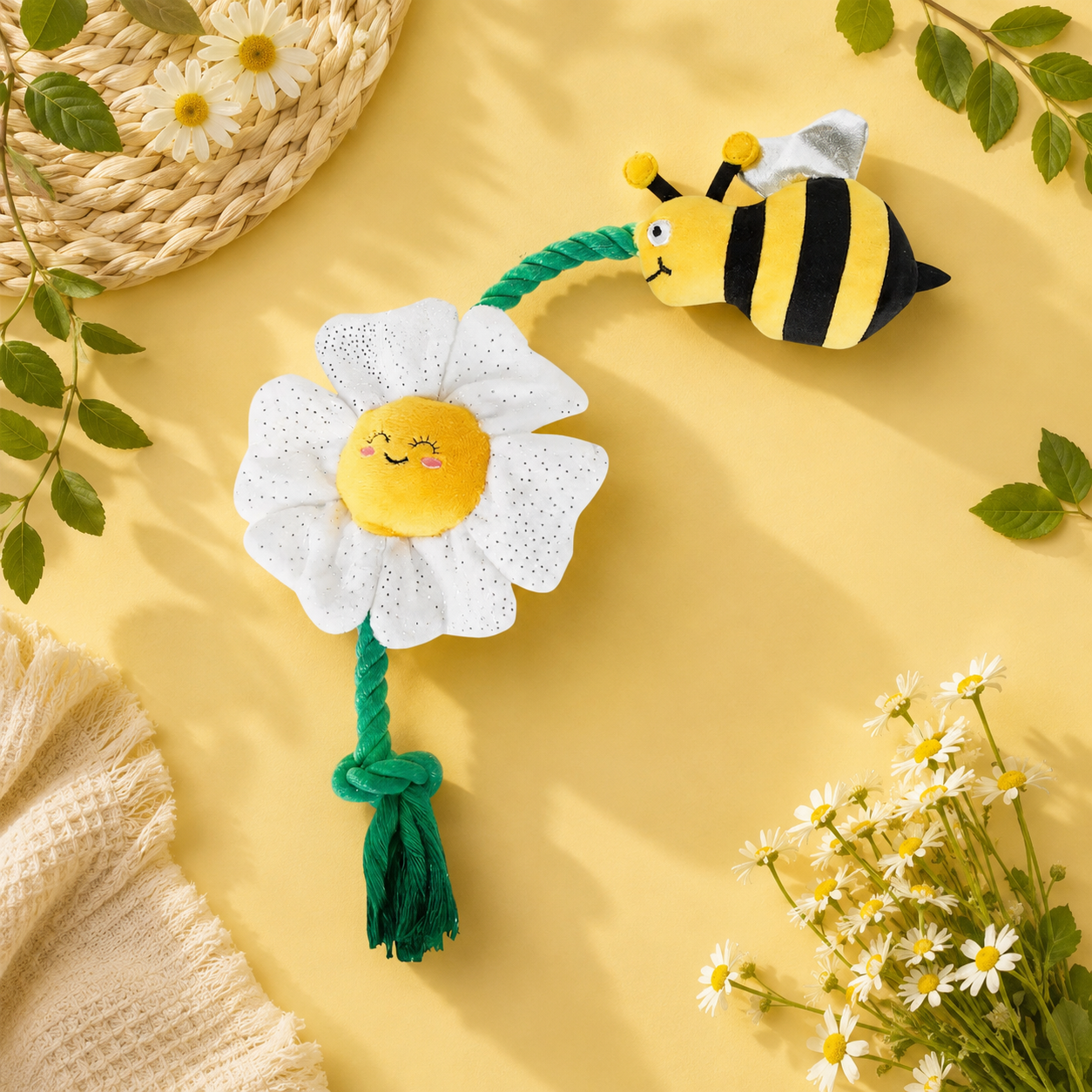 Jouet chien FlowerBee 🐝