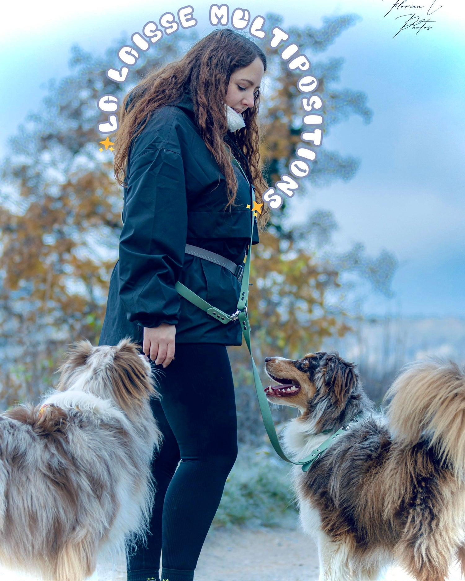 Laisses (multipostions, classiques et imprimées)