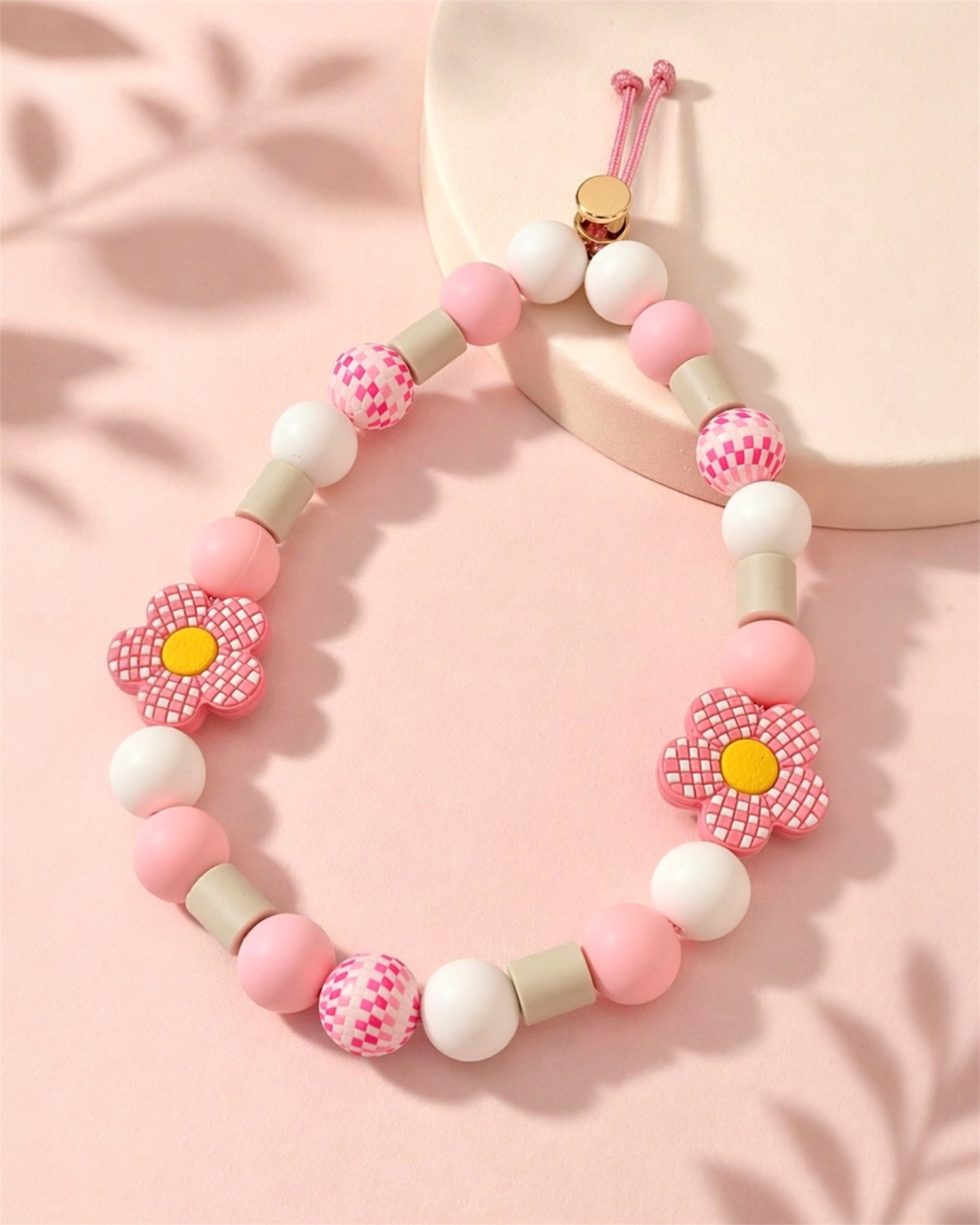 Collier anti tiques chiens/chat Pink Flower