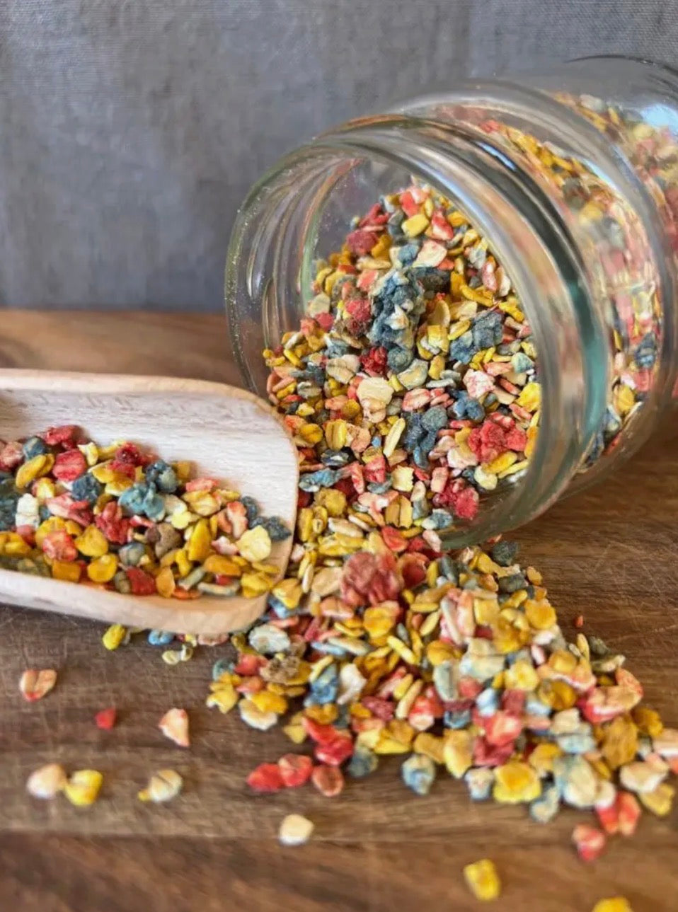 Rainbow Dogfetti - Cooka’s cookie - Paillettes super aliments pour gâteau et nourriture