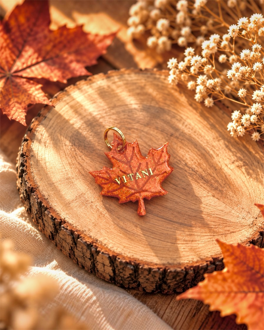 Médaille chien/chat Amber Maple 🍁