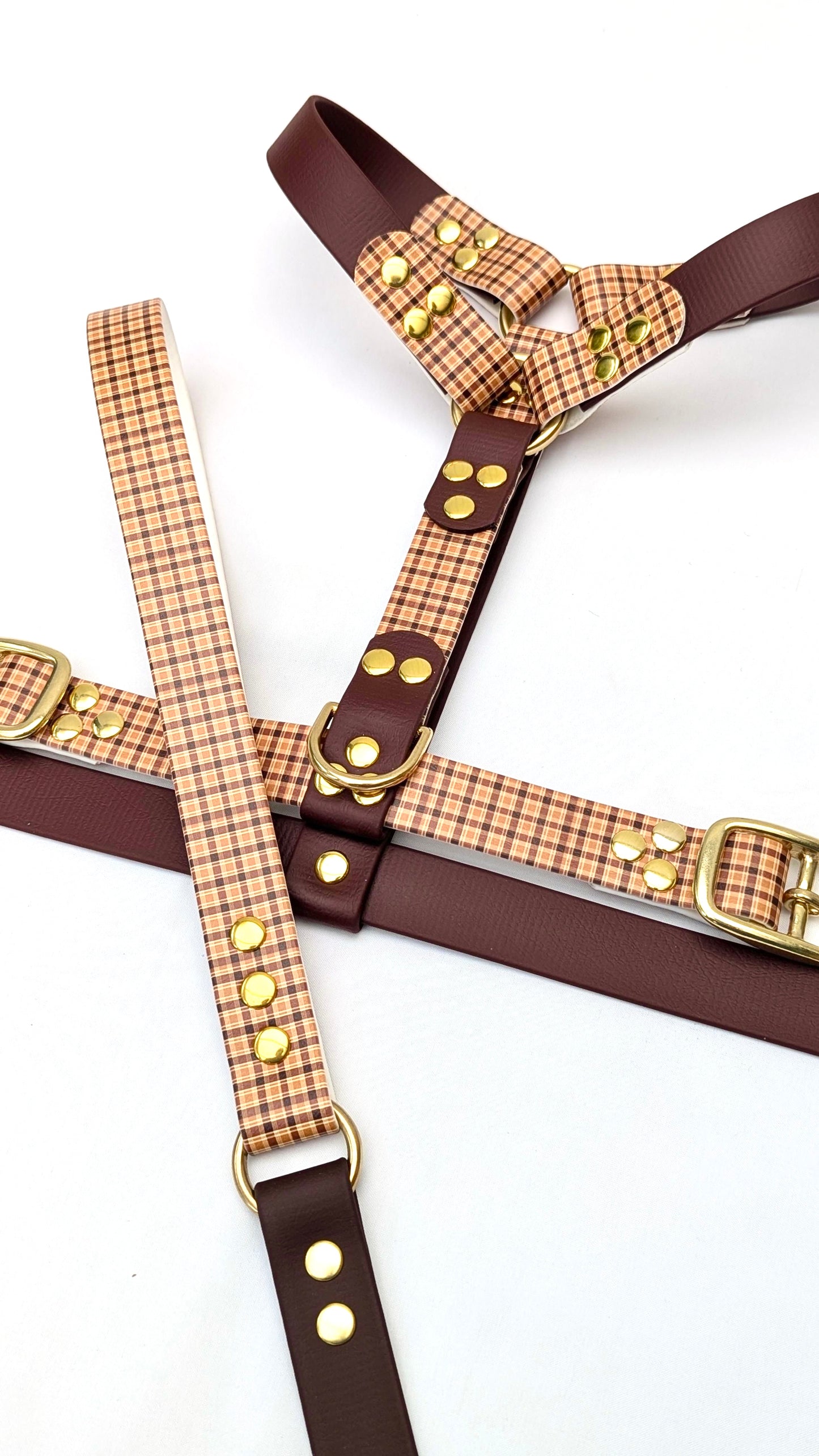 Harnais Duo BioThane®  Imprimé sur mesure