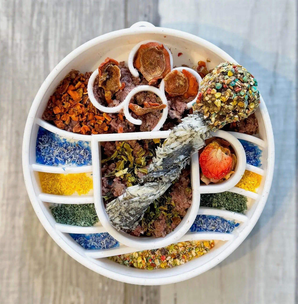 Mermaid Dust- Cooka’s cookie - compléments alimentaires noix de coco et spiruline bleue