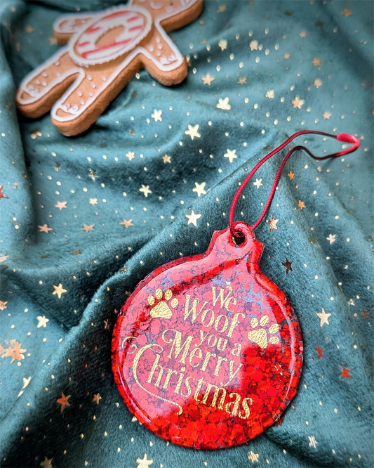 Boule de Noël personnalisée