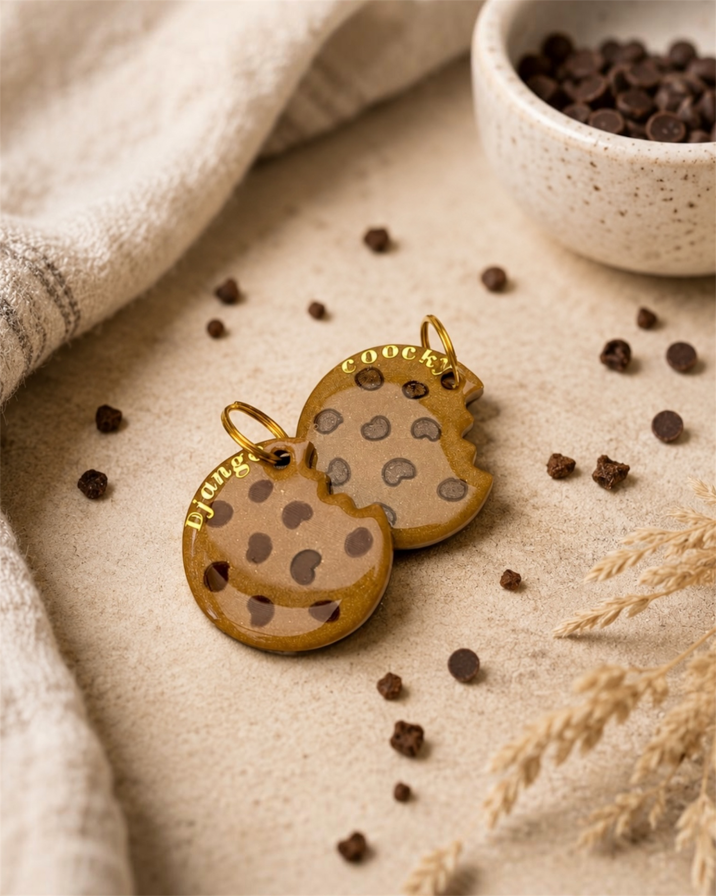 Médaille chien cookies