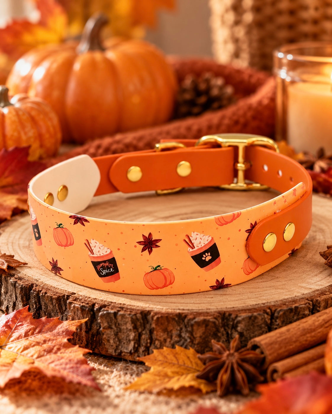 Collier chien Pumpkin