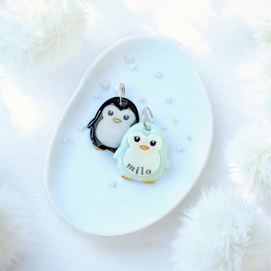 Médaille chien/chat Pingouin