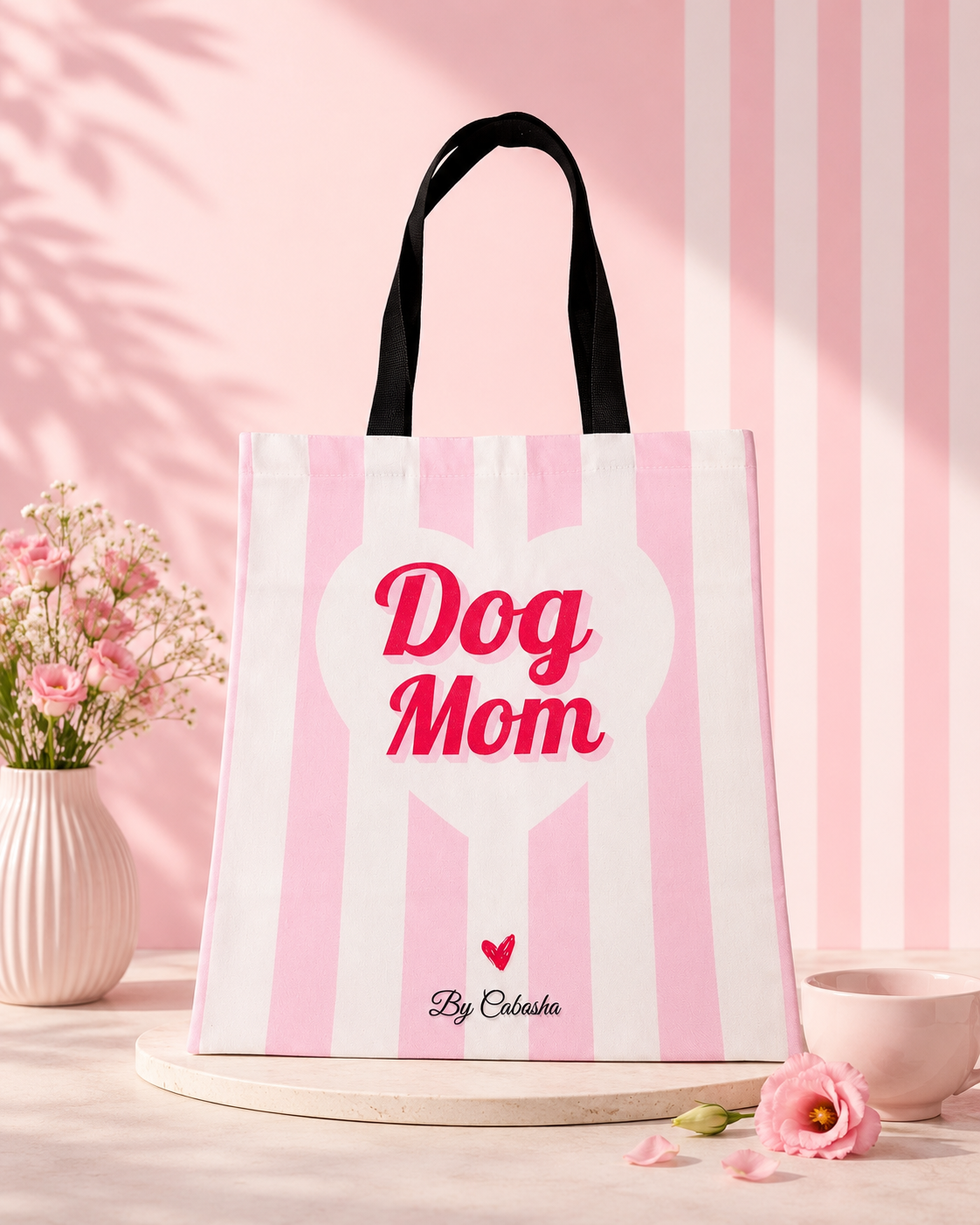 Tote Bag Dog Mom