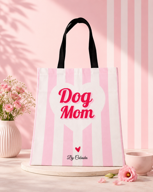Tote Bag Dog Mom