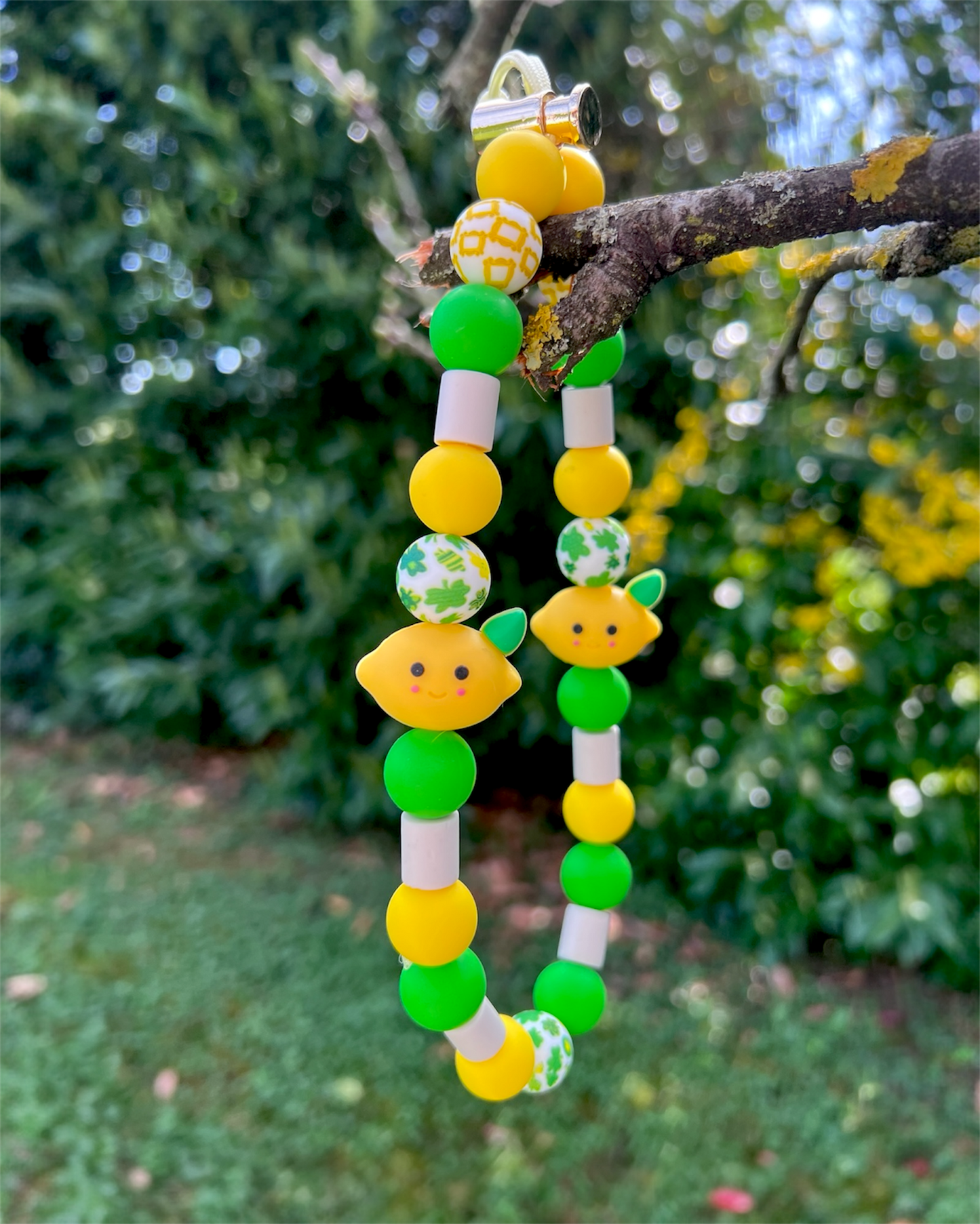 Collier anti-tiques citron 🍋