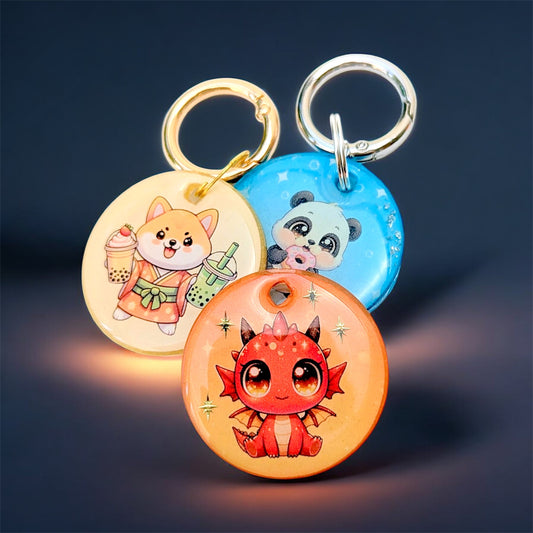 Médailles chien Kawaii 🔥🧋🍩