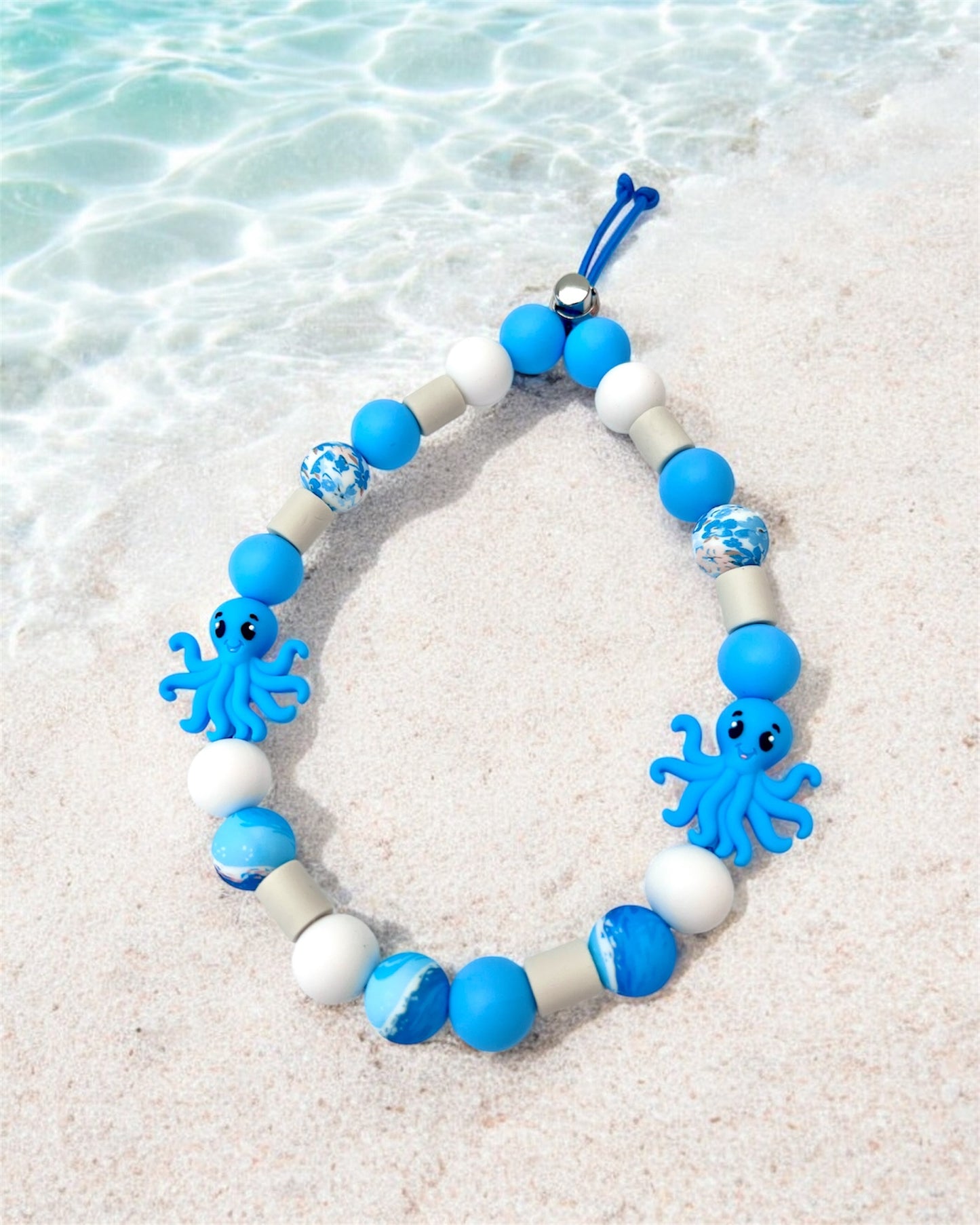 Collier anti-tiques Octo Blue