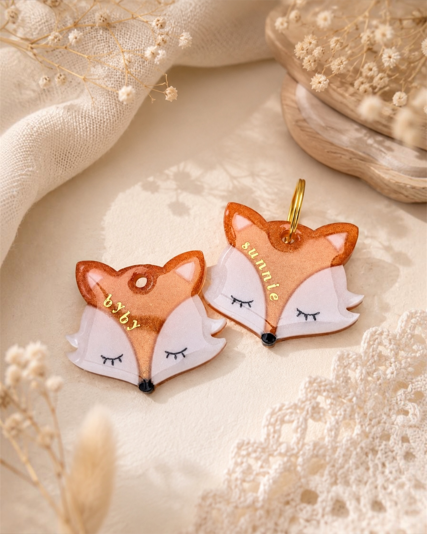 Médaille chien Foxy 🦊