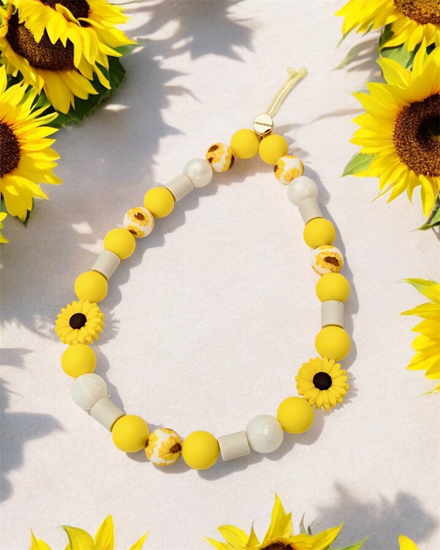 Collier anti-tiques sunflowers 🌻