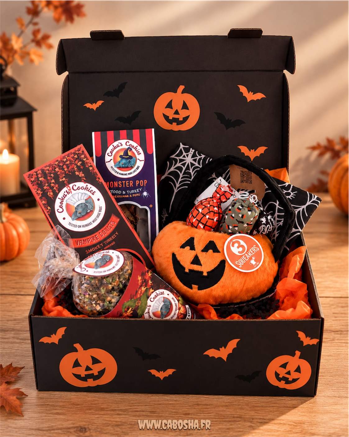 Box Halloween pour chien – Une surprise terriblement gourmande ! 👻