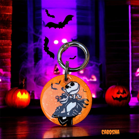 Médaille chien Halloween – Mr.Jack  🎃