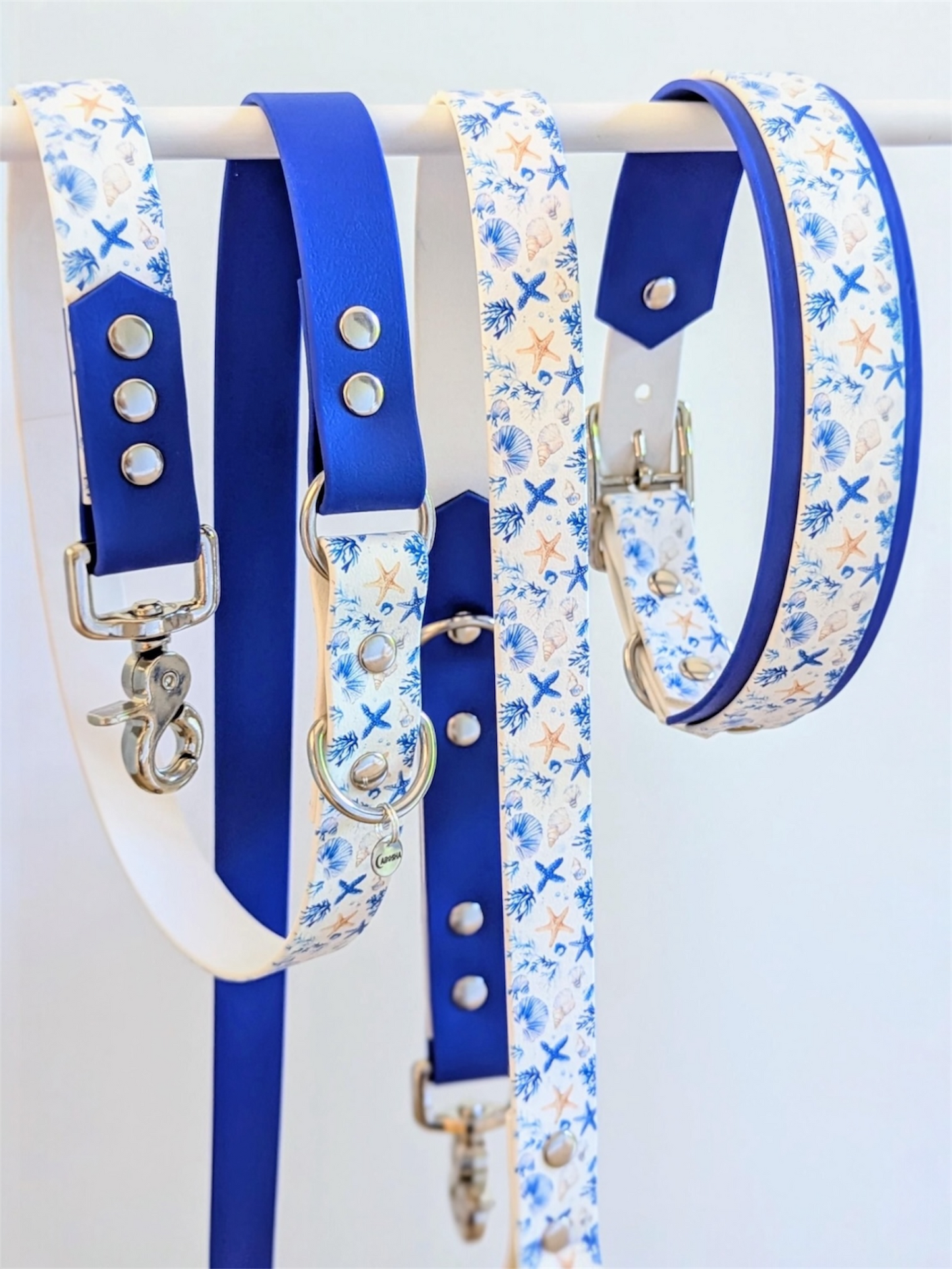 Laisse multi positions imprimée