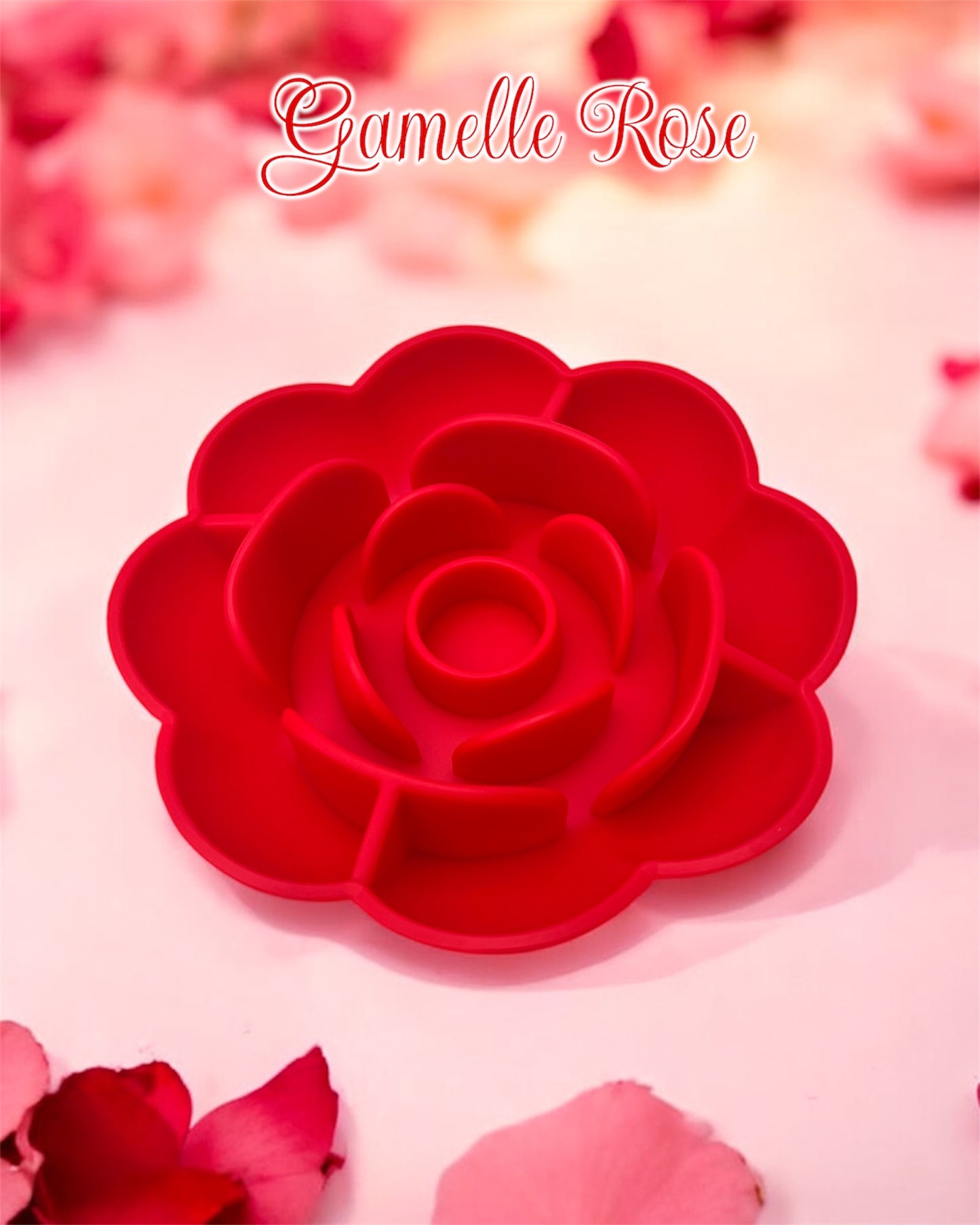 Gamelle chien silicone Rose