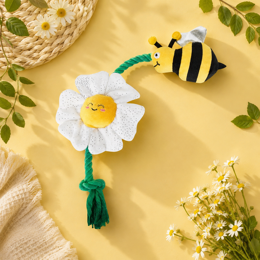 Jouet chien FlowerBee 🐝