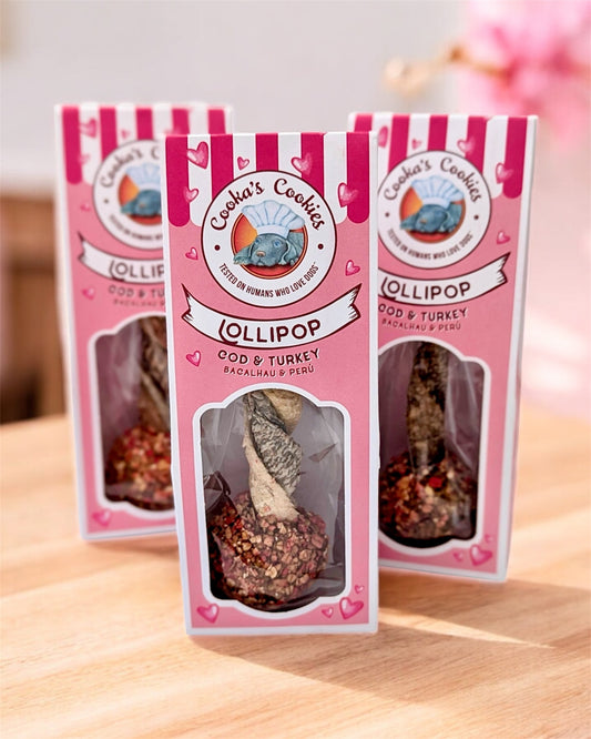 Cooka's Cookies Friandises Naturelles et croustillantes- Lollipop- Édition Saint Valentin 💘