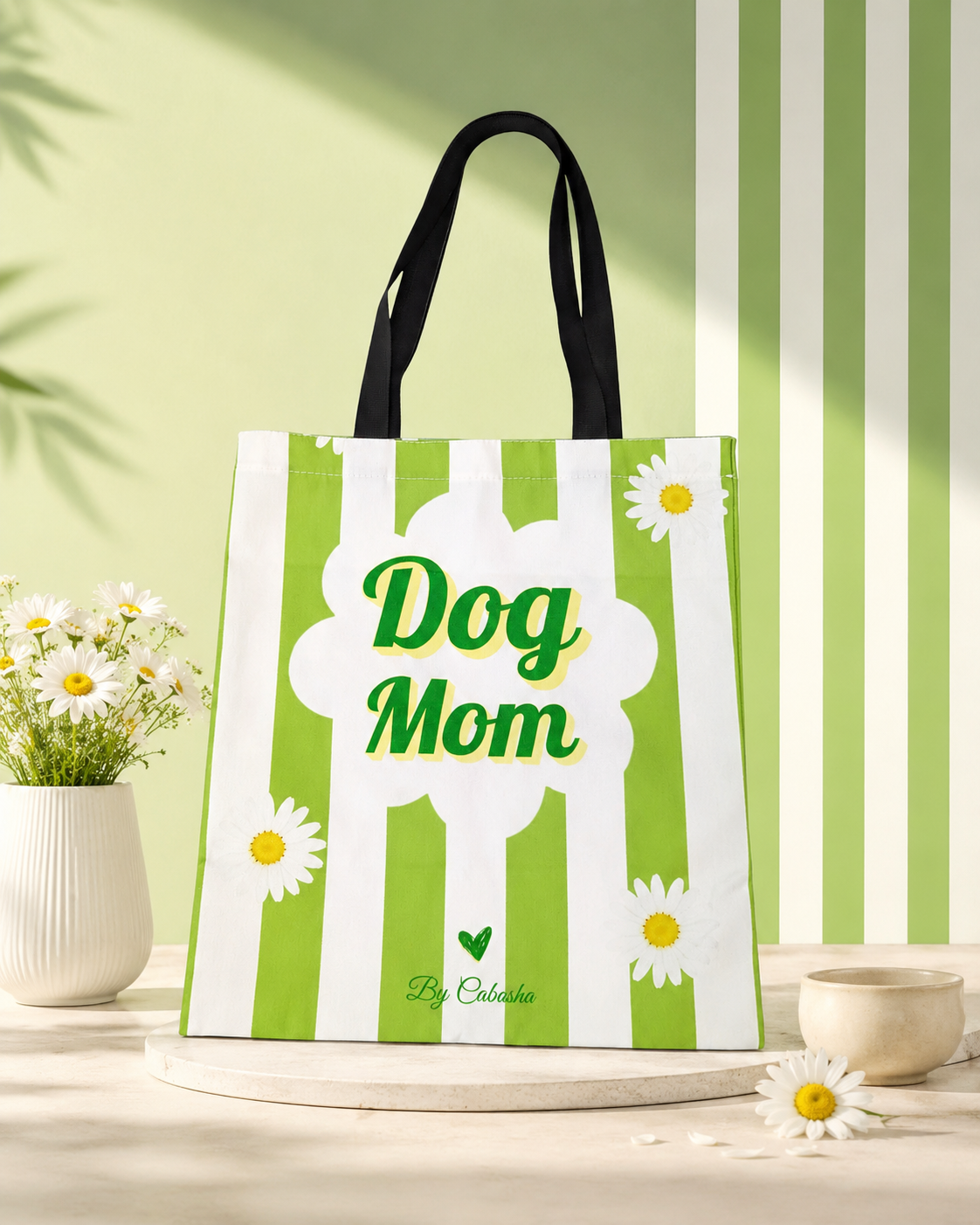 Tote Bag Dog Mom