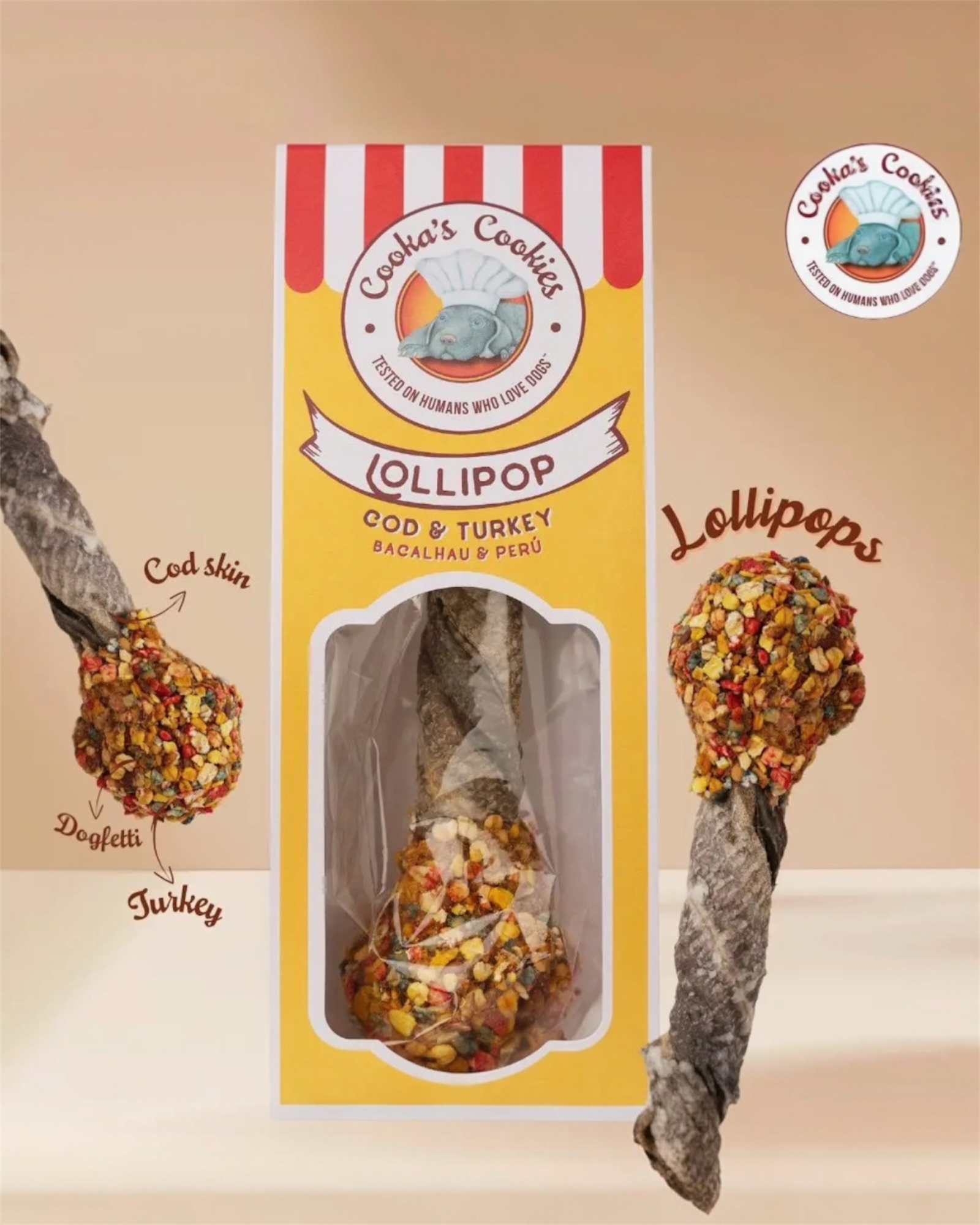 Cooka's Cookies Friandises Naturelles et croustillantes- Lollipop ...