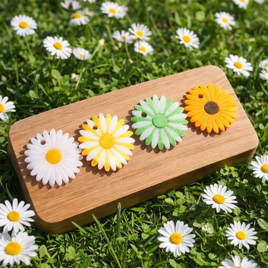 Médailles chien/chat marguerites 🌼