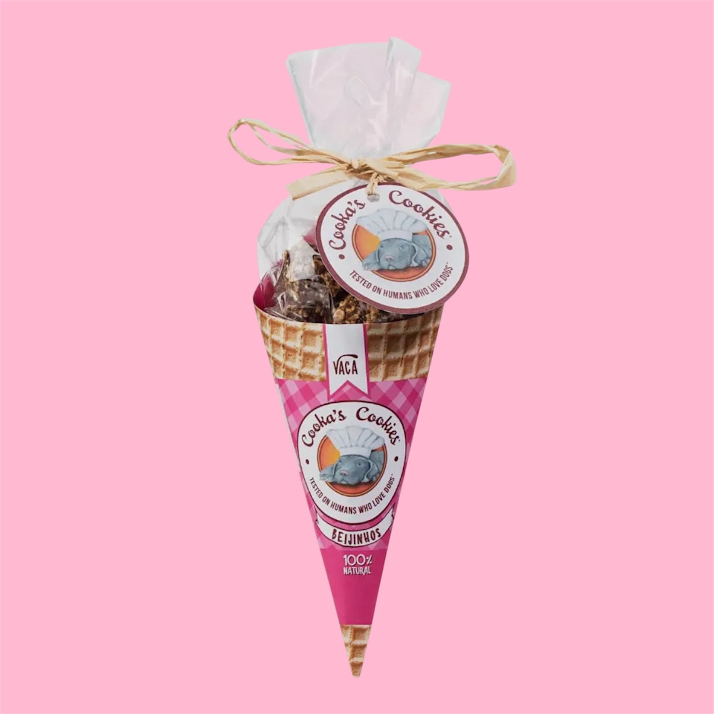 Cooka's Cookies Friandises Naturelles et croustillantes pour chiens - Bœuf