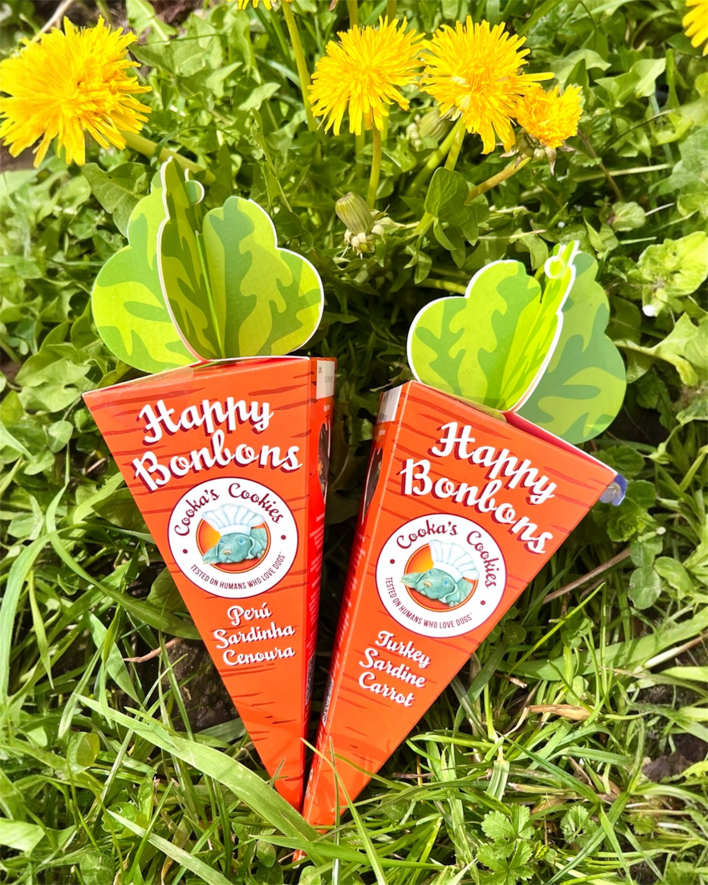 Happy Bonbons- friandises croquantes dinde et sardine pour chiens