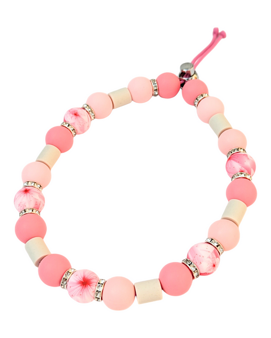 Collier anti-tiques Cherry Flower