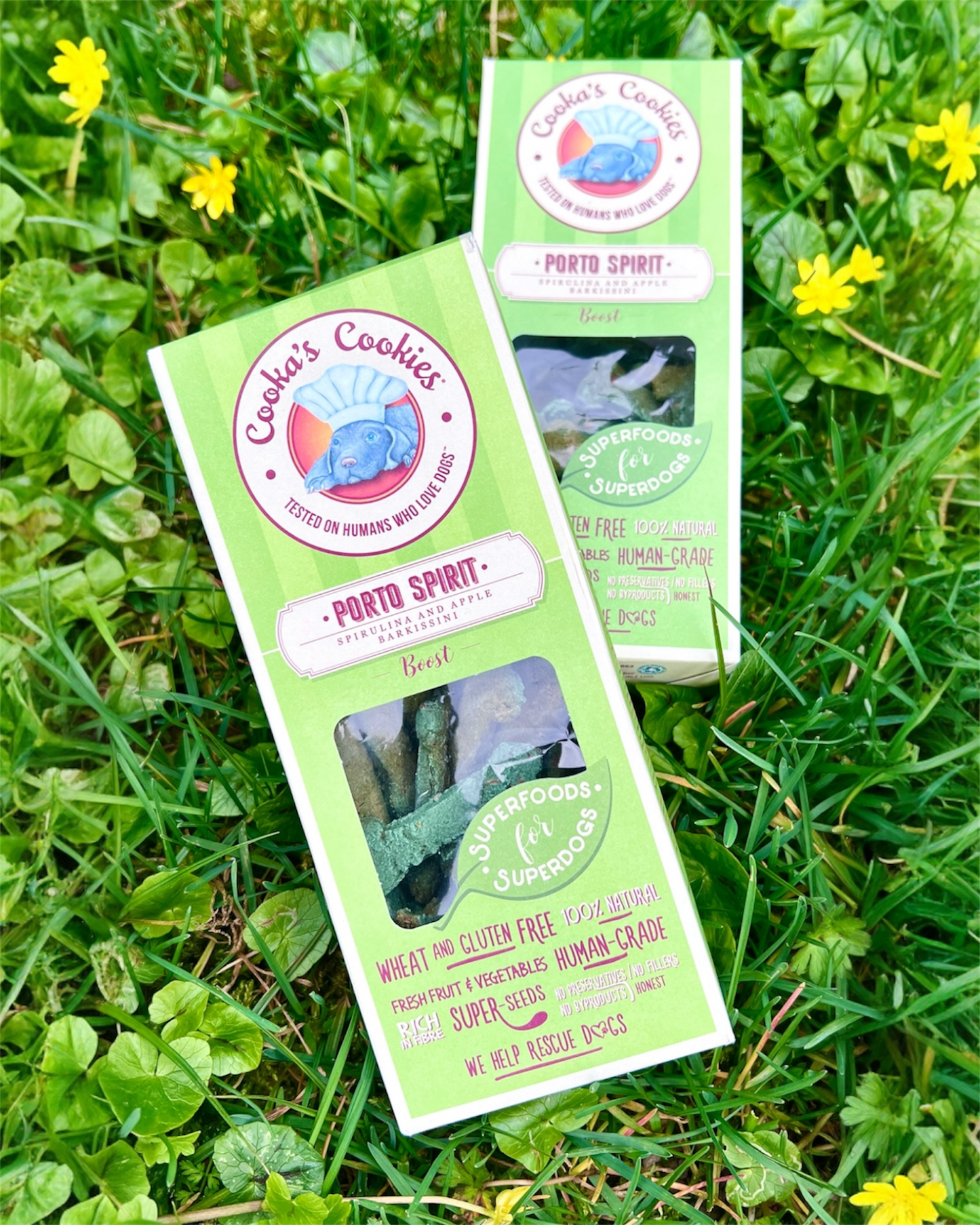 Porto spirit- Friandises naturelles pour chiens avec superaliments